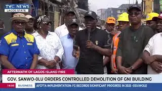 Gov Sanwo-Olu Orders Controlled Demolition Of GNI Building
