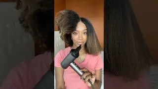 Пробую новый фен! #silkpress #tymo #blowdryhair