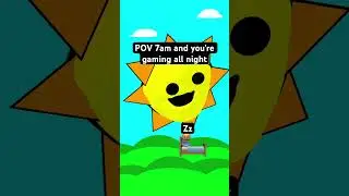 POV your gaming all night