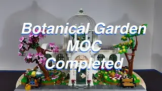 How I built a Lego Botanical Garden MOC Completed