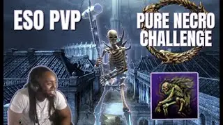 ESO PVP: PURE NECRO CHALLENGE!! PVP LIVESTREAM