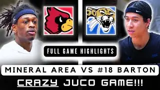 Mineral Area vs Barton! CRAZY JUCO GAME!!!