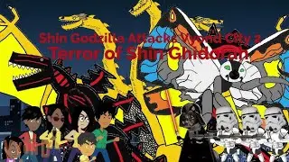 Shin Godzilla Attacks Vyond City The Sequel (feat. Star Wars)