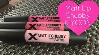 ♡ Mat Chubby Lipstick ♡ Matitoni Wycon Wjcon Summer 2015♡ Haul & Swatch ♡