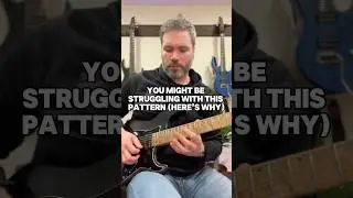 Struggling with scale patterns? Consider a alternate fingering 🎸 #guitarlesson #guitar