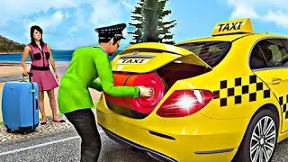 Taxi game-cabe car service Driving simulator game play android 2024