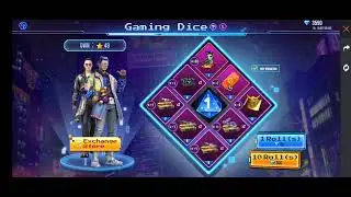 free fire gaming dice event