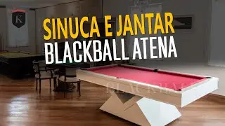 BLACKBALL® Atena Mesa de Sinuca do Futuro.