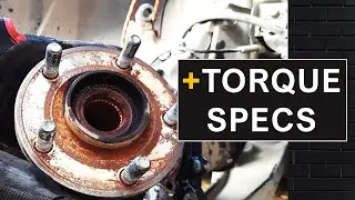 Dodge Avenger Wheel Hub/Bearing (With Torque Specs)