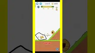LEVEL 6 | WILL HE SURVIVE THE BEE ATTACK #short #shortvideo #shorts #shortsvideo