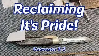 See Me Restore This Vintage Kutmaster Electrician's Knife!