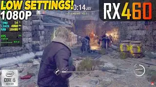 Resident Evil 4 Remake RX 460 - 1080p Low,
