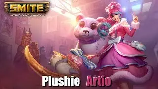 SMITE: New Artio Skin - Plushie Artio - Abilities, Voice Pack, & Card Art!