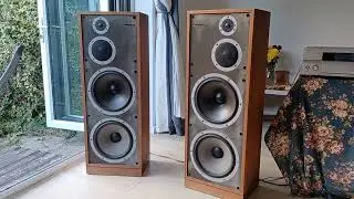 Celestion Ditton 662 - (1978-84) Video I made before they went to live with a very happy new owner