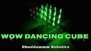 &reg;Simple Home Made Dancing LED Cube | Arduino lover social | Dhaddammm Robotics .