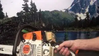 The chainsaw guy shop talk Stihl MS 361 chainsaw 2 28