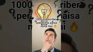 1000 Subscriber hone par YouTube kitna payment karta hai? | Dark Reality of YouTube Income 2025