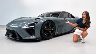 New Lexus LFA Concept comes with a drone!