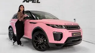 MIJN CUSTOM PINK RANGE ROVER OPHALEN! | JessieMaya