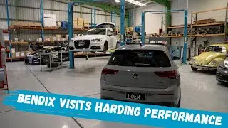 Bendix Visits Harding Performance