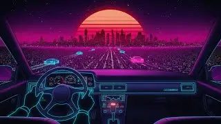 Electric Dreams | Late Night Synthwave Study Mix