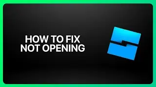 How To Fix Roblox Studio Not Opening in Roblox Studio 2025! Tutorial
