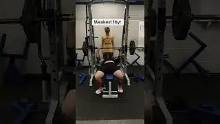 275x5 at 16 #gym #benchpress #rock #music #16 #275