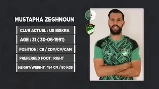 MUSTAPHA ZEGHNOUN  21/22  -  22/23 - Goals, Tackles, Skills & Passes (HD)