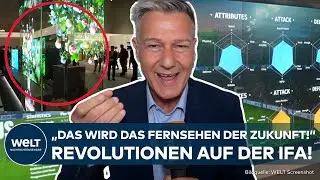 IFA-ER&Ouml;FFNUNG: Moderator begeistert! Millionenfache Aufl&ouml;sung! Micro-LEDs werden das TV der Zukunft
