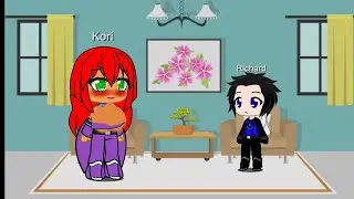 A Couple's chat (Teen Titans: The Judas Contract scene recreation) GachaClub