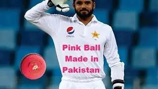 Pink Ball Made in Pakistan