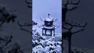 #chinese #snow  #ancient #architecture  #The Chinese Ancient Architecture with Snow