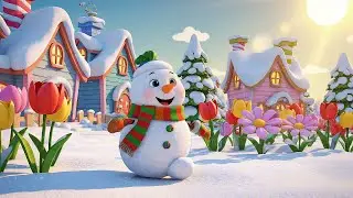 Fortnite Mini Snowman Melted His Backpack | Nursery Rhymes for Kids