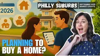 Housing Market Update - PA/NJ Philadelphia Suburbs - September 2025 #marketupdate #homesforsale
