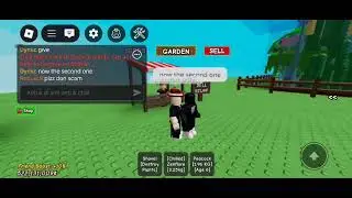 I've been tricked by Dymic (in grow a garden Roblox)