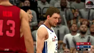 2019 FIBA Tournament - China vs Czech Republic