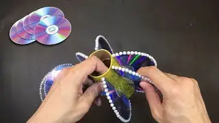 3 Genius life hacks to reuse  old Cd's | Old CD Crafts ideas | Best out of waste
