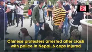 Nepal Police arrested Chinese protestors stranded in Lockdown