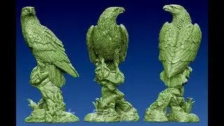 Amazing CNC machining Titan's Eagle, Millturn CNC machine,CNC Machining Titan's Eagle 1