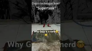 Explaining Gojo's Infinity with Calculus #smart #jjk #shorts #gojo #satorugojo #math