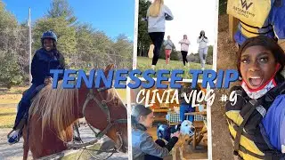 TENNESSEE TRIP: White Water Rafting, Reiten... 🇺🇸 Clivia Vlog #9 | Sch&uuml;leraustausch USA
