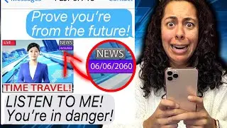 My FUTURE SELF Texted Me To SAVE ME FROM DANGER!! (Scary Text Message Story)