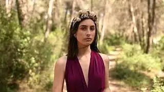 MINI DRESS AUBERGINE