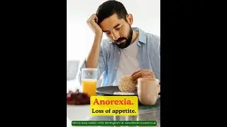 Anorexia. Loss of appetite. Top grade ways to improve your hunger!