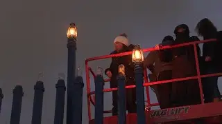 Jewish community lights Hanukkah menorah amid global tragedy