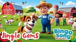 Bingo | @jinglegems  Nursery Rhymes & Kids Songs