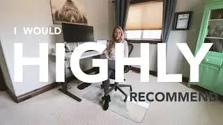 Sarah's Review | Vitrazza Glass Chair Mats
