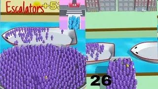 Escalators :Gameplay Walkthrough All Levels #Shorts Level 26