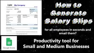 Salary Slip Generator and Emailer