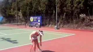 Gary lewis Lta club coach serve video analysis and bio mechanical lesson